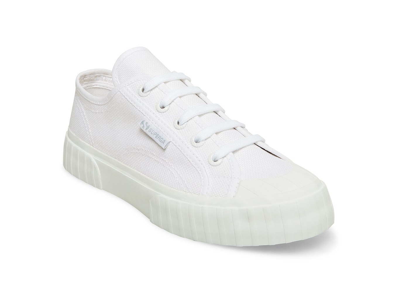 Espadrille Feminino Branco - Superga 2630 Stripe Total - CUYIW-4719